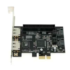 PCIE to 2x SATA2.0 + IDE 40pin + 2x ESATA hard disk controller adapter raid card