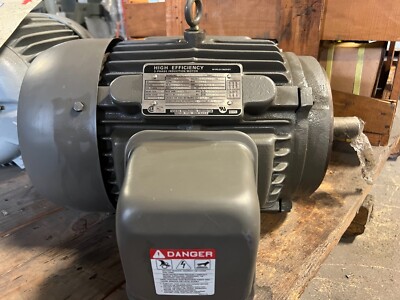  NEW TOSHIBA 10 HP HIGH EFFICIENCY INDUCTION MOTOR 1745 RPM 215TC FR 3Ø 230/460