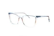 NEW SUCCESS SS-141 Crystal Blue Fade Eyeglasses 53/16/142