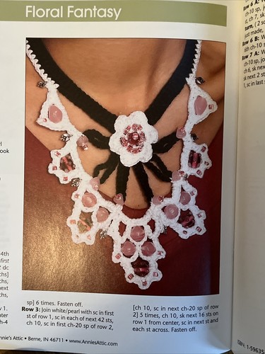 Beautiful Beaded Necklaces Booklet Bead Crochet Jewelry Designs Patterns 875560 - Picture 16 of 17