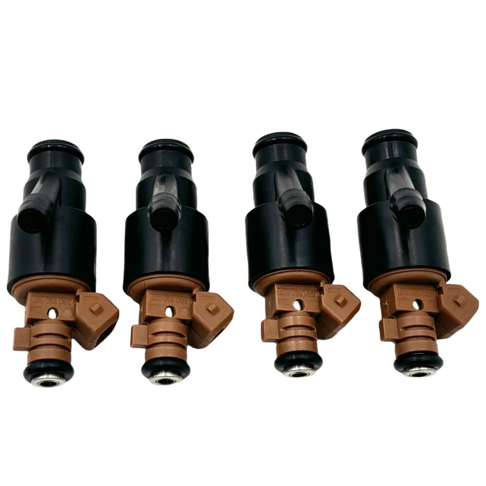 4x Inyectores de combustible Bosch OEM 0280150501 para 94-99 BMW 318i 318ti 318is Z3 l4 CA Foto 3 de 4