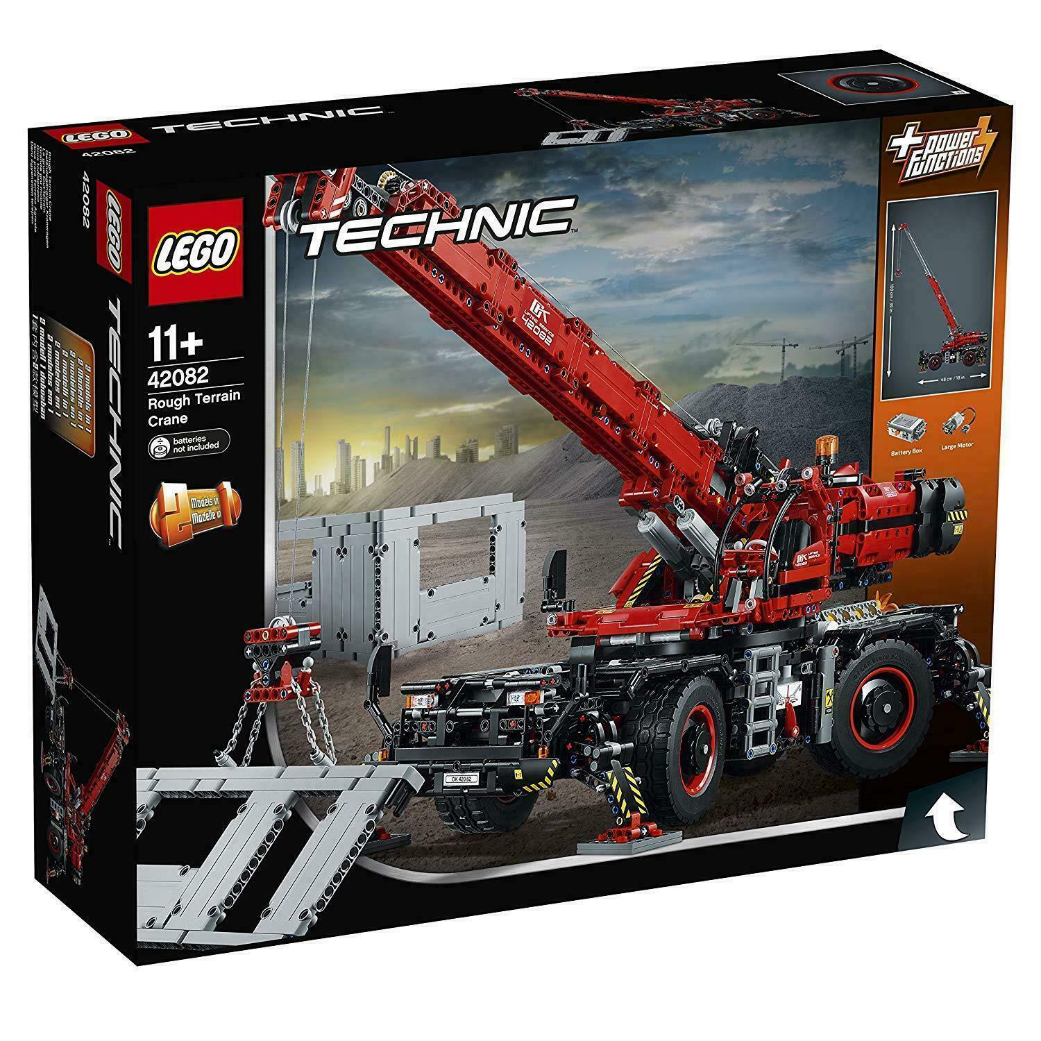 LEGO TECHNIC GRANDE GRU MOBILE ROUGH TERRAIN CRANE + POWER FUNCTIONS 42082