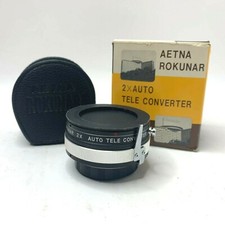 MINOLTA MT ROKUNAR 2X AUTO TELE CONVERTER LENS W/ BOX