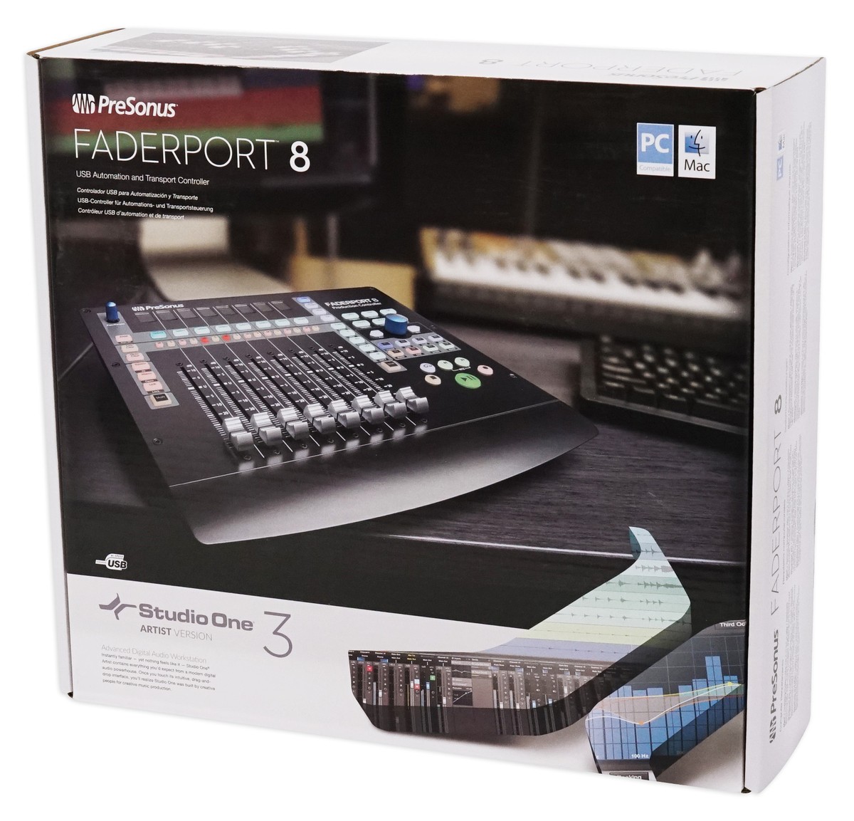 PRESONUS FADERPORT 8 USB Mix Production DAW Controller+Audio