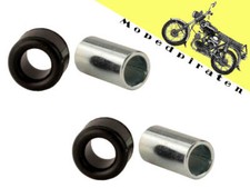 Paar Gummibuchsen mit Hülse für Simson Schwinge - Motorlagerung S50 S51 S70 S53