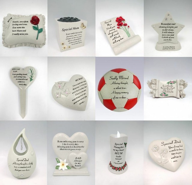mum and dad memorial ornaments