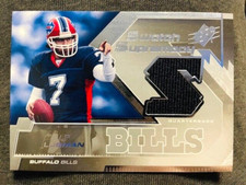 2005 Upper Deck SPX J.P. Losman Swatch Supremacy Game Used Worn Jersey Relic
