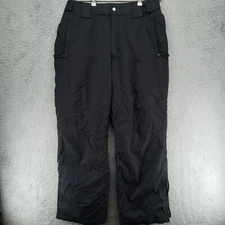 Black FERA SKI Perfect Fit Insulated Snow Pants Mens 36 32x28 Snowboarding