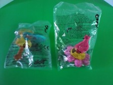 Burger King Trolls TrollsTopia 2021 Two Fast Food Toys Queen Poppy Holly Darlin
