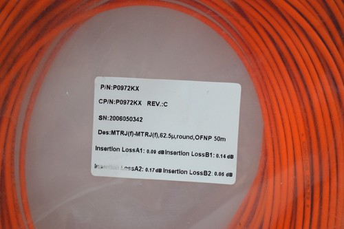 Foxboro Rosenberger P0972Kx GLASFASERKABEL 50m Rev C - Bild 2 von 7