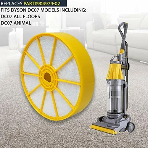 2 GoldTone Replacement Hepa Filter for Dyson Vacuum DC07 Animal Pre Motor Filter - Image 4 of 4