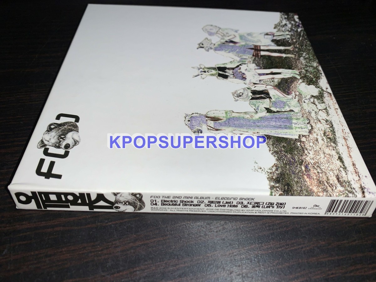 f(x) 2nd Mini Album Electric Shock CD Good Condition OOP No