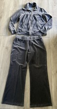 Vtg Womens Style  Co Sport 2 Piece Gray Tracksuit Jacket Med.  Large Pant