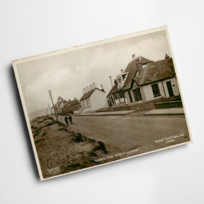 A3 DRUCK - Vintage Wales - North End. Borth (Karten.) (a)