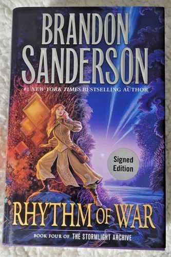 Rhythm Of War SIGNED Brandon Sanderson (2020,HC,1st/1st) BRAND NEW