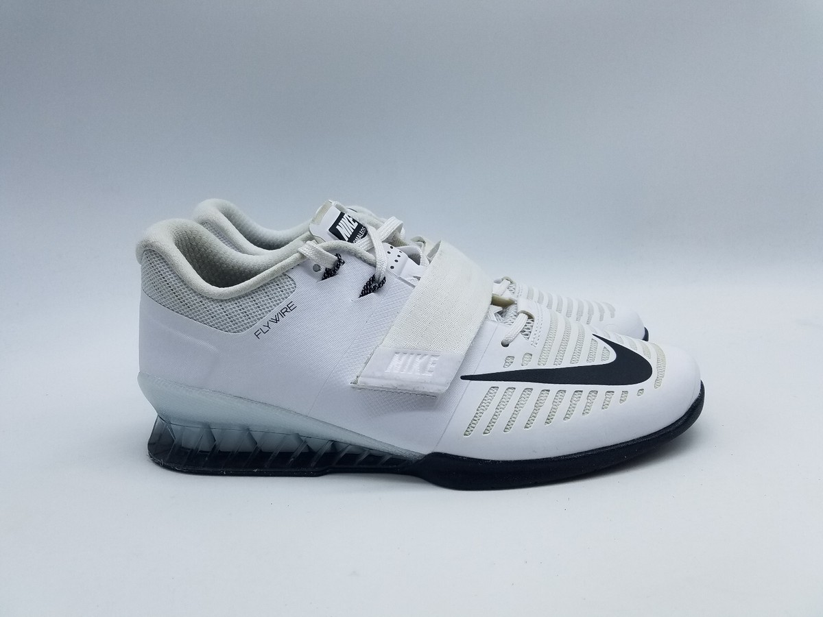 ウエイトトレーニング NIKE ROMALEOS 3 Nike Romaleos 3 Men's Size 10 Weightlifting Shoes White