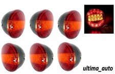 6X 12V Posteriore 20 Luci LED Stop Coda Indicatore 3 Funzione Trattore Rimorchio