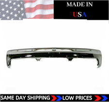New Usa Made Chrome Front Bumper For 1999-2002 Chevrolet Silverado Ships Today