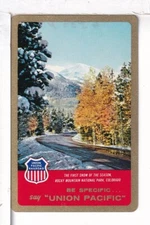Single Railroad Playing Card "Union Pacific RR" UPRR 19, Bollhagen Bk, 1960