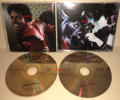 Michael Jackson Thriller 25th Anniversary CD DVD Beat It Billie