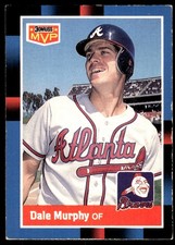 Dale Murphy 1988 Donruss #BC-14 Braves MLB READ FREE SHIPPING AutographDen