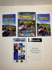 Mario Kart Double Dash Nintendo Gamecube Case and Manual Only - NO DISC