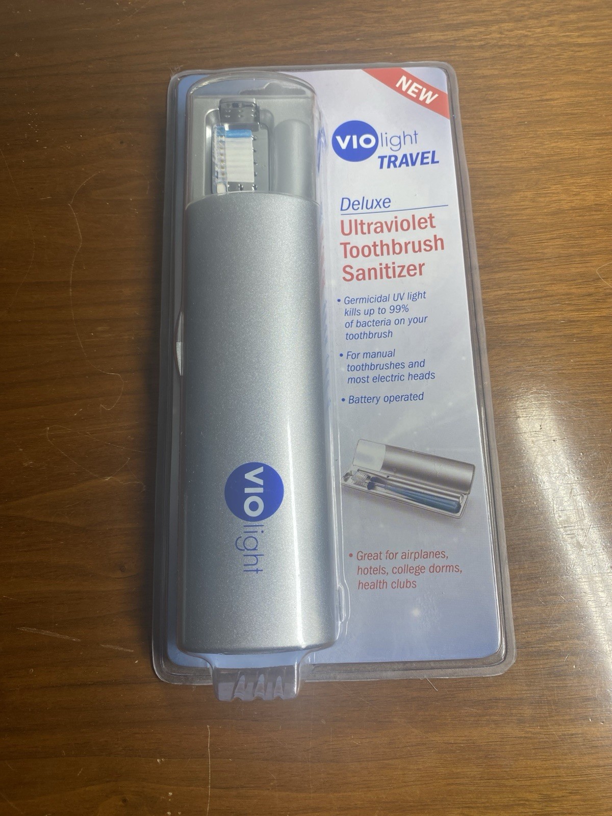 Toothbrush Vio Light Travel Sanitize Germicidal UV - Brand N