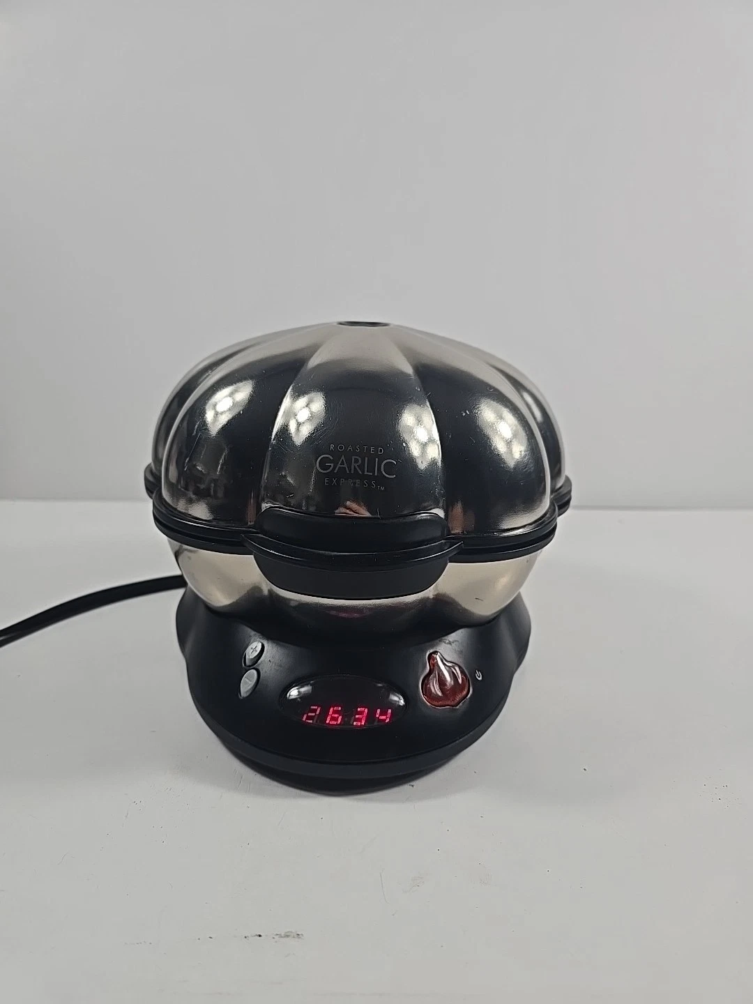 Todco Roasted Garlic Express GR301-SS Electric Garlic Roaster Stainless Steel