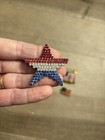 PATRIOTIC USA AMERICAN FLAG LAPEL PINBACK PINS LOT OF 11, Vintage/NOS, Unique — photo 5