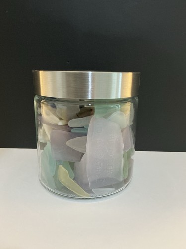 Genuine Tumbled Beach Sea Glass for Crafts, Jewelry, and Decor