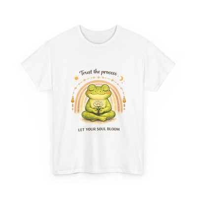 Trust the Process Frog Tee | Let Your Soul Bloom T-Shirt