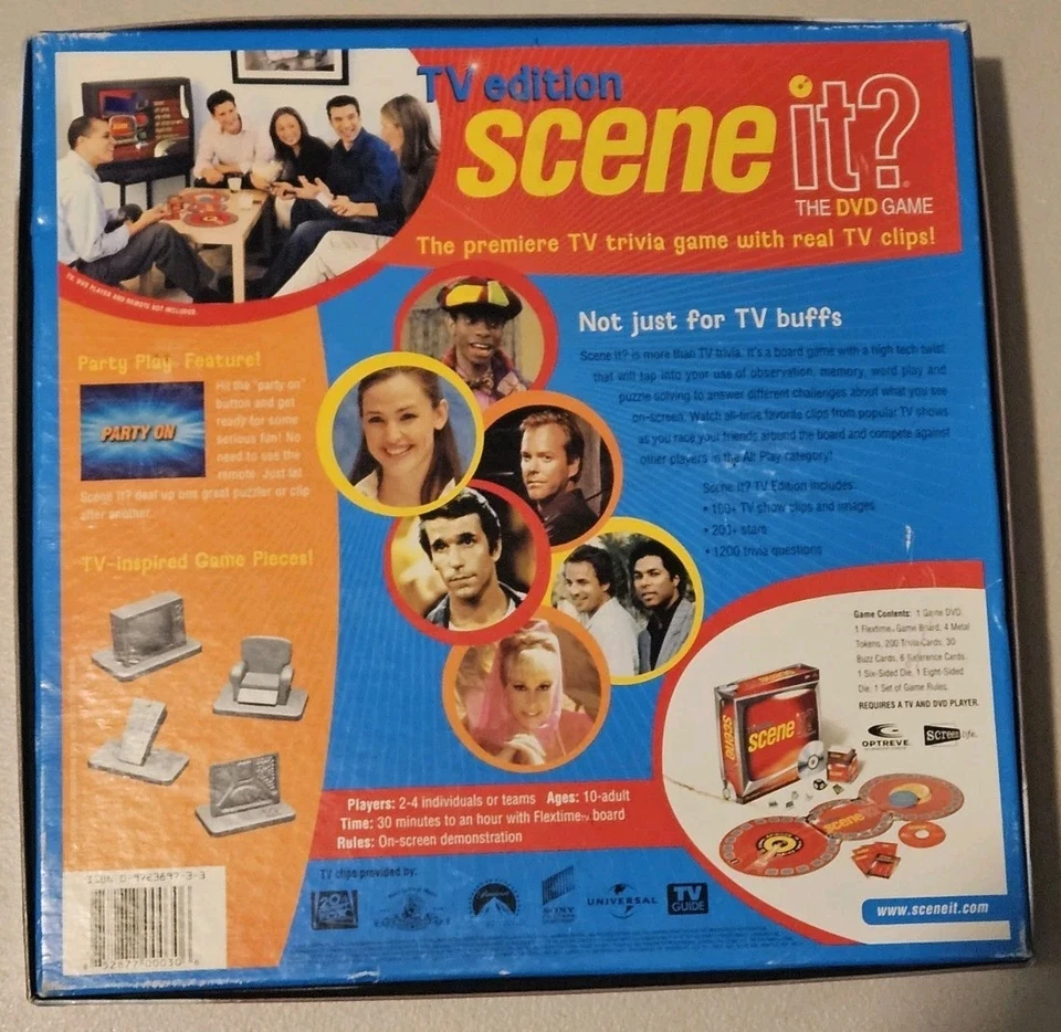 TV Scene It? The DVD Game TV Shows Version Trivia Board Game - Image 2 of 2