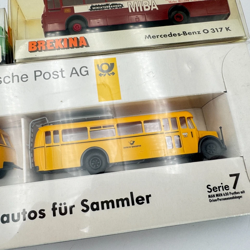 Brekina H0 Deusche Bundespost MAN MKN 630 MB O 317 K Touring OVP -MONI- - Bild 4 von 4
