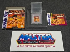 Gameboy KUNG FU MASTER Complete Near Mint Box CIB Nintendo Game Boy DMG NTSC
