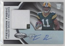 2016 Certified Freshman Fabrics Signatures Mirror /499 Trevor Davis Auto 1q7