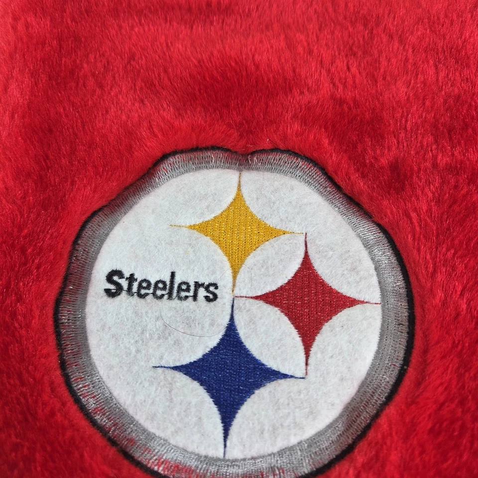 Pittsburgh Steelers CHRISTMAS STOCKING Red Traditional w/ Embroidered LOGO - Image 4 of 4