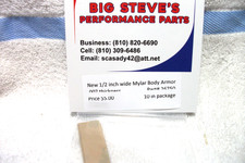 New 1/2 wide Mylar body armor. .007 Thickness