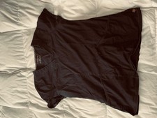 Black Heartsoul scrub top, size Medium