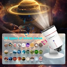 Galaxy Projector Starry Star Planetarium Night Light Bedroom Ceiling Projection