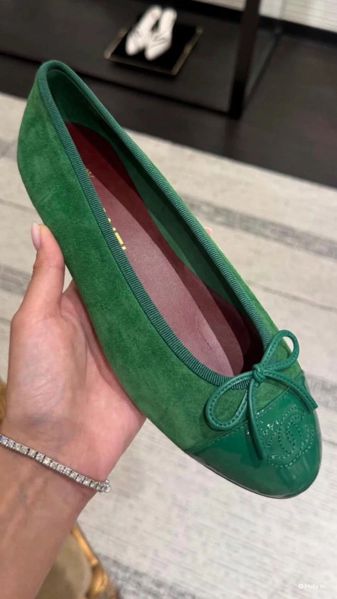 CHANEL Green Shoes for Women for sale | eBay