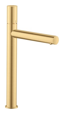 Axor Uno Einhebel-Waschtischmischer 260 mit Zerogriff - Brushed Gold Optic