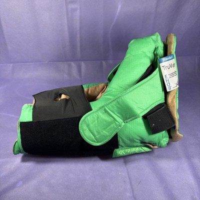 EHOB TruVue Heel Protector Boot Standard Size Green With Wedge T5