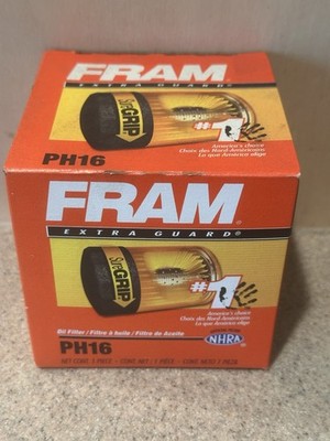 FRAM Extra Guard PH16, 10K Mile Change Interval Spin-On Oil Filter.....New