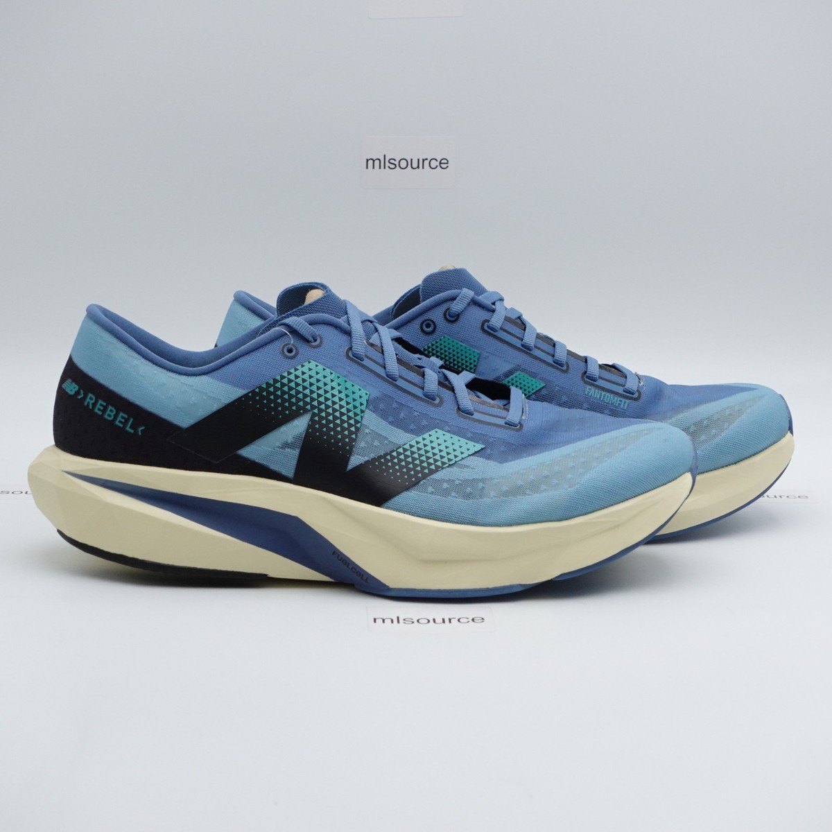 New Balance Men's WIDE 2E FuelCell Rebel v4 Running Shoes MFCXCH4