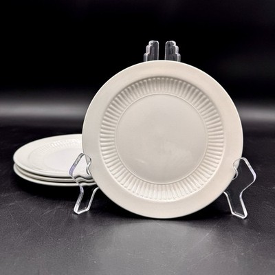 Adams China EMPRESS White 6.25'' Bread Plates SET/4 Ironstone England