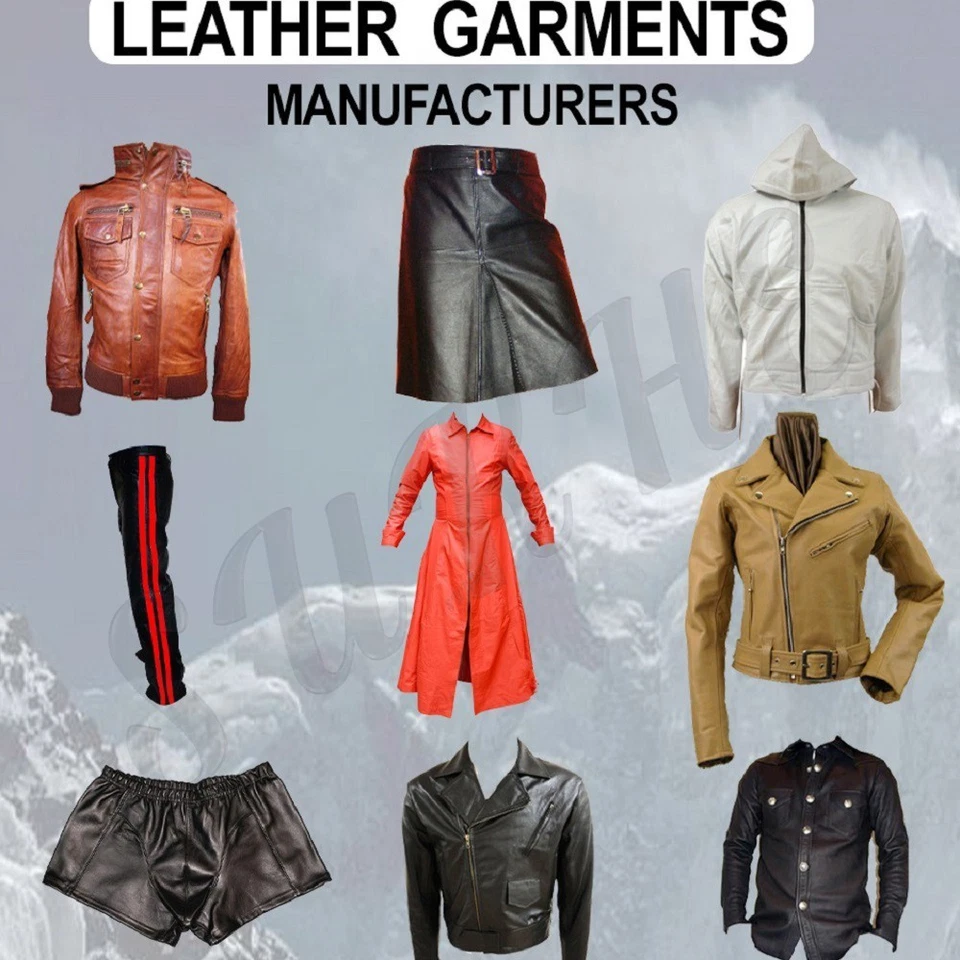 Camisa de cuero genuino premium para hombre camisas de cuero marrón estilo vaquero occidental Foto 4 de 4