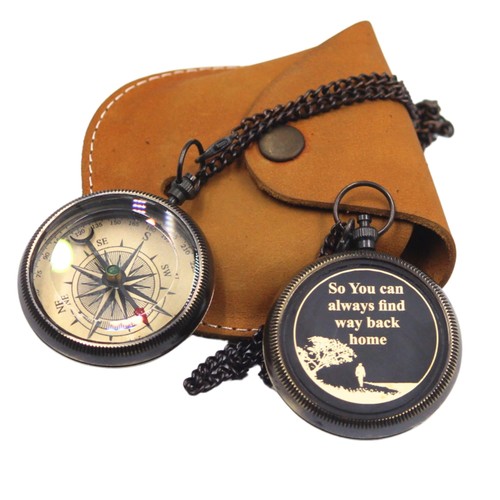 So You Can Compass Gift Customised Keepsake Engraved Compass Gifts for Men - ...