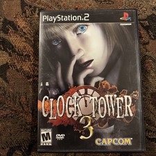 Clock Tower 3 (Sony PlayStation 2, 2003) PS2 Horror  Complete With Manual Rare!!
