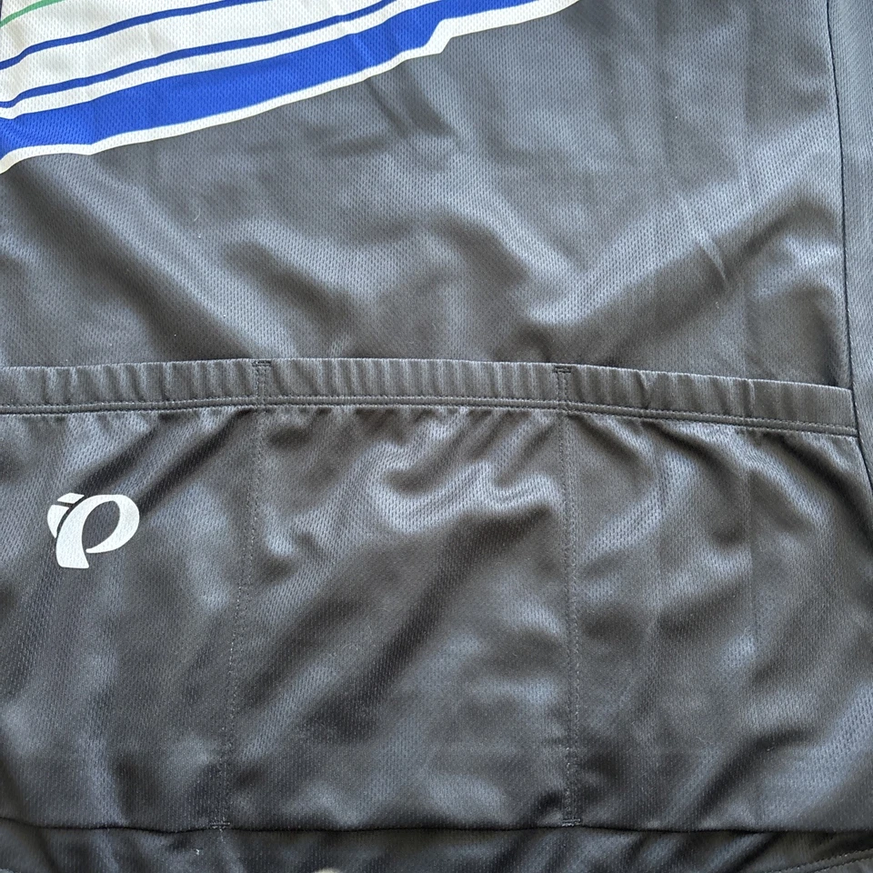 Camisa de ciclismo Pearl Izumi para mujer sin mangas 1/4 cremallera negra blanca talla grande Foto 4 de 4