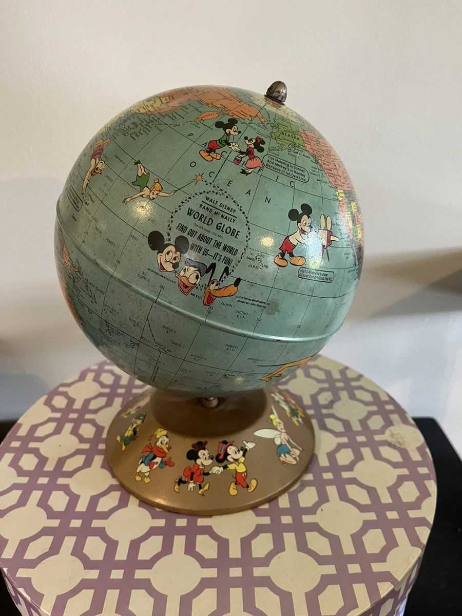 Rand McNally & Co. Antique World Globes & Celestial Globes for